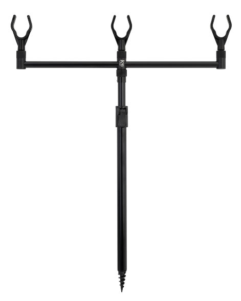 Комплект подставки для удочек KYODA, на 3 удочки, тычка винт, в чехле