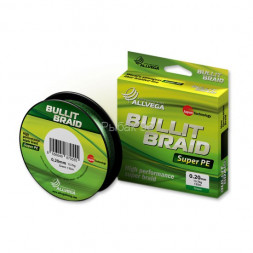 Леска плетеная ALLVEGA Bullit Braid dark green 0.20 135м