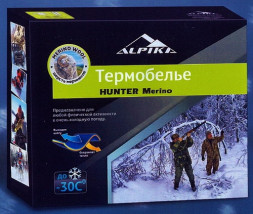 Термобелье ALPIKA Hunter Merino р.48