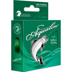 Леска плетеная Aqualon Dark-Green 0.25 100м