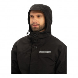 Костюм Горка-3 черный тк. смесовая рип-стоп р.60-62/182-188 Huntsman