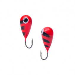 Мормышка вольфрамовая Lumicom Капля с отверстием литая-покраска 3,0мм #319