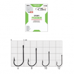 Крючки Cobra FEEDER CLASSIC сер. CF201 разм. 008 10шт